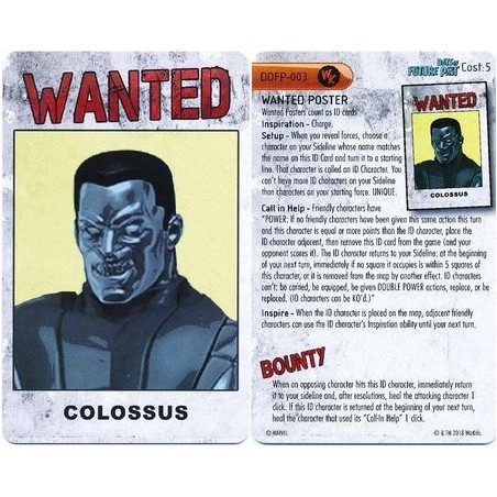 Colossus wanted poster