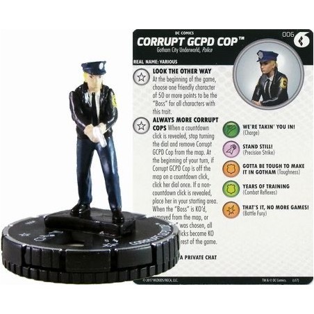 Corrupt GCPD Cop