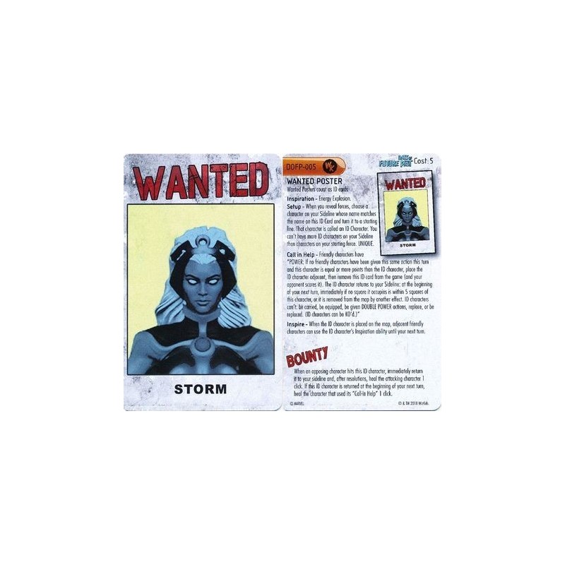 Storm wanted poster