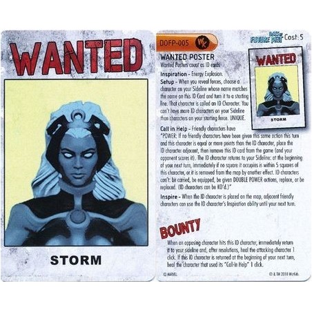 Storm wanted poster