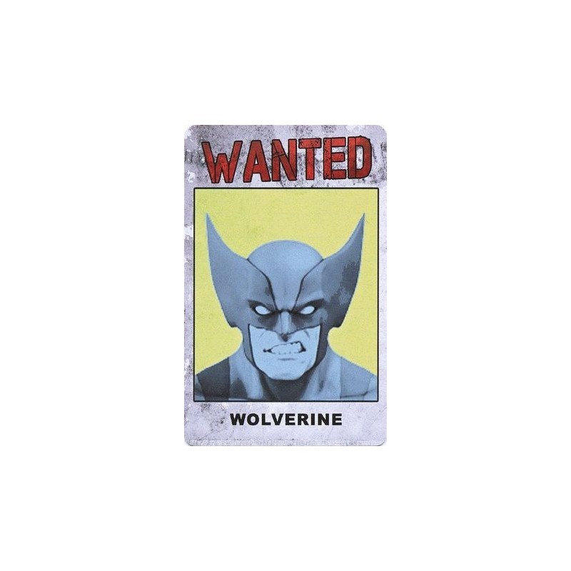 Wolverine wanted poster