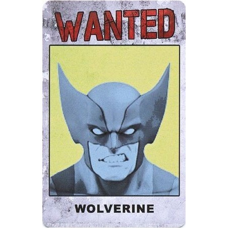 Wolverine wanted poster