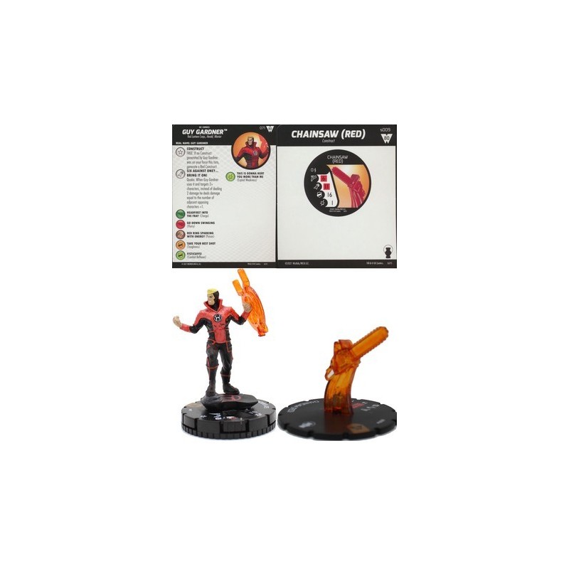 WW80-071 Guy Gardner with Chainsaw (Red)