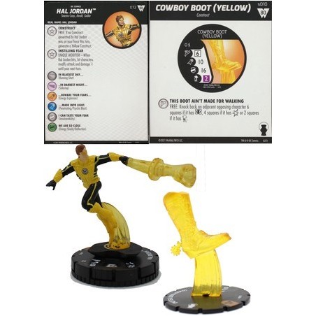 WW80-072 Hal Jordan with Cowboy Boot (Yellow)