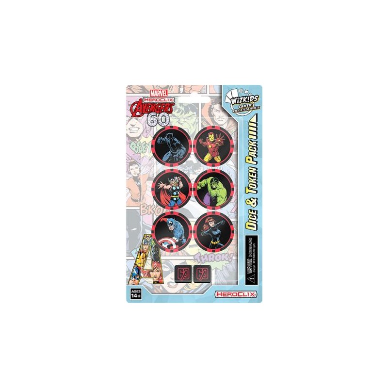 Dice and Token Pack Avengers 60th